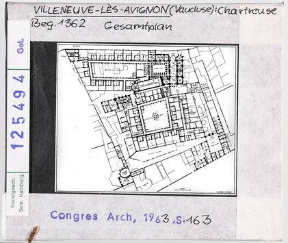 Vorschaubild Villeneuve-les-Avignon: Grand Chartreuse, Gesamtplan 